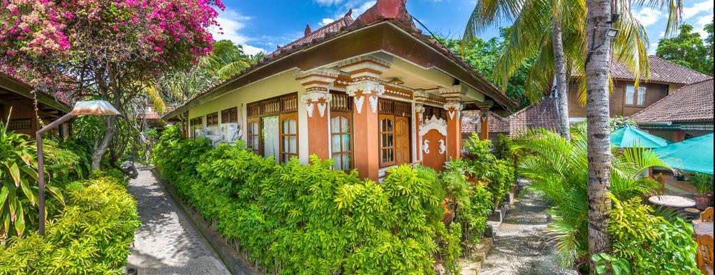 Paradise Palm Beach Bungalows And Dive Center Tulamben Extérieur photo